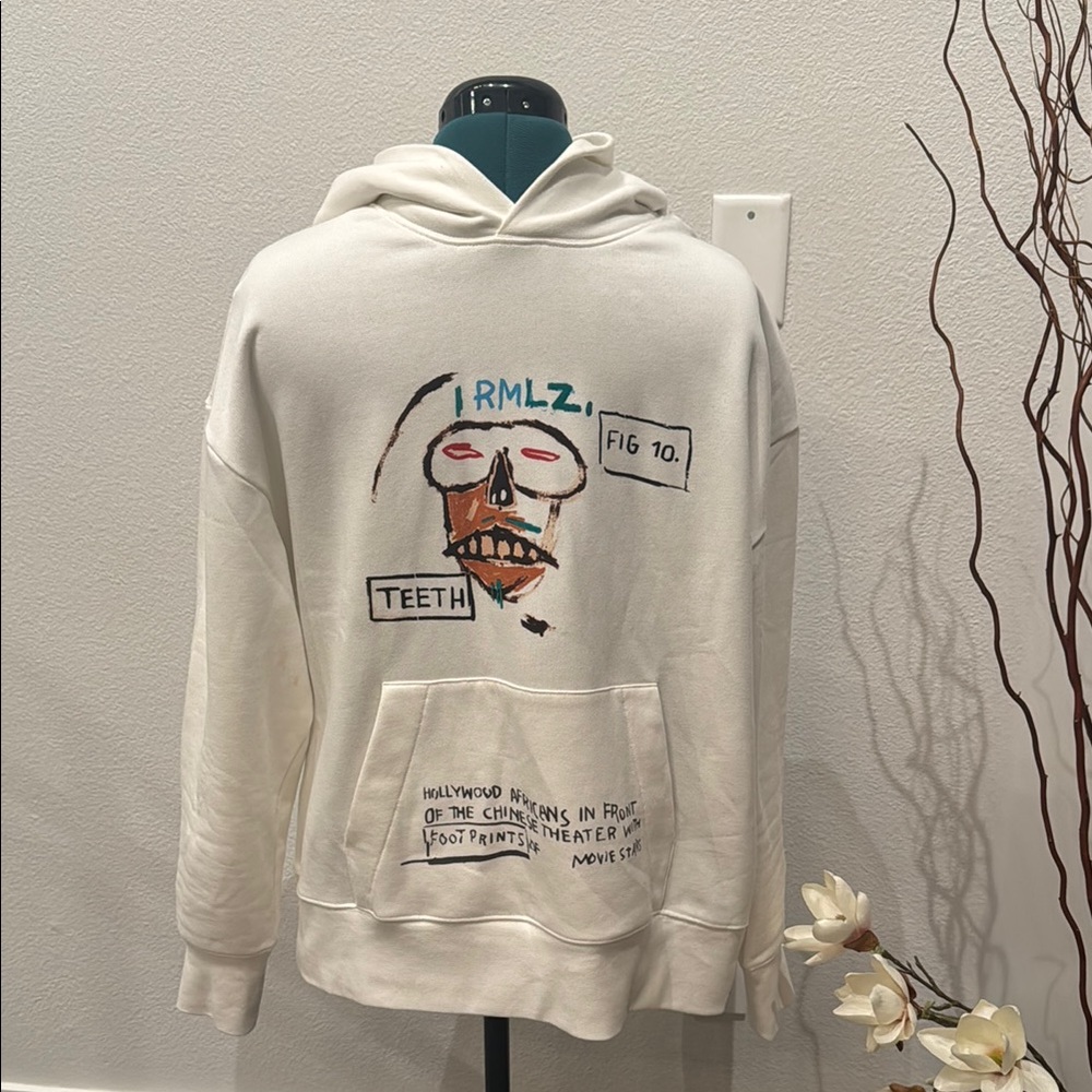 Jean Michel Basquiat King of Pleasure Exhibit Hoodie
